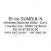 Tampon infirmière Printy 4913