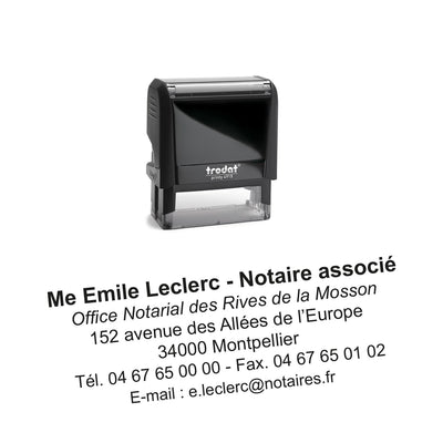 Tampon Notaire Printy 4915