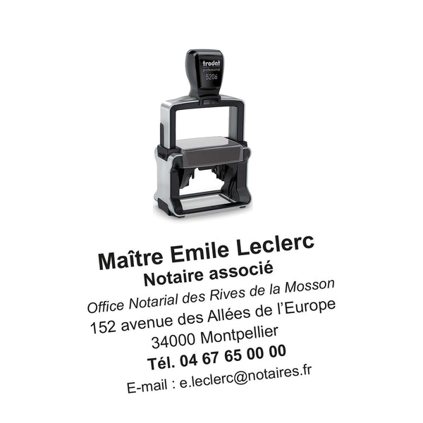 Tampon Notaire Trodat 5206