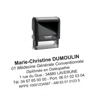 Tampon Ostéopathe Printy 4915