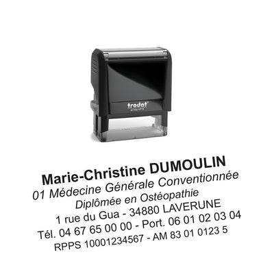 Tampon Ostéopathe Printy 4915