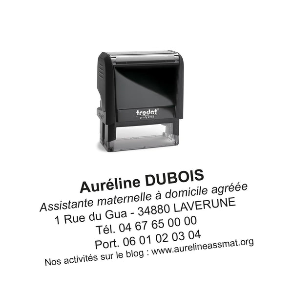 Tampon Assistante Maternelle 4915