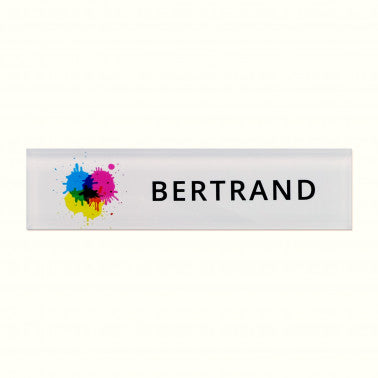 Plaque boite aux lettres originale plexi