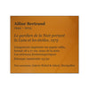 Cartel plastique 10 x 10 cm