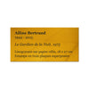 Cartel aluminium 10 x 5 cm