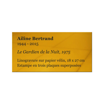 Cartel aluminium 10 x 5 cm