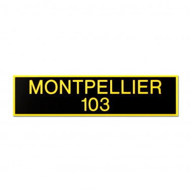 Plaque de taxi