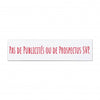 Plaque Dentiste en Dibond quadri