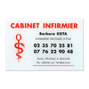Plaque Dentiste en Plexi quadri