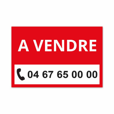 Panneau A VENDRE 30 x 20 cm