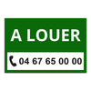 Panneau A LOUER 60 x 40 cm