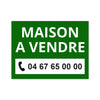 Panneau Maison à Vendre 40 x 30 cm