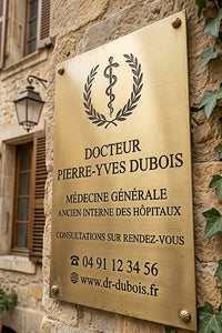 Plaque professionnelle