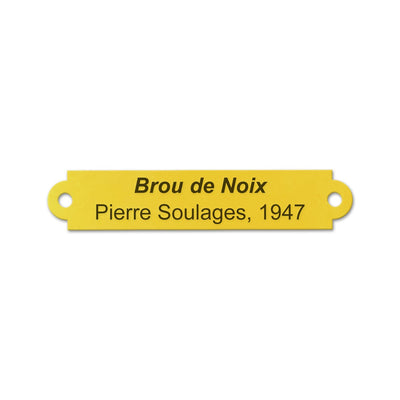 Cartel de tableau petit format