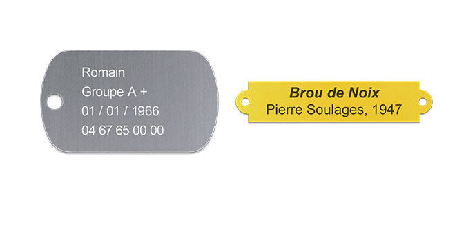 Autres produits de signalétique